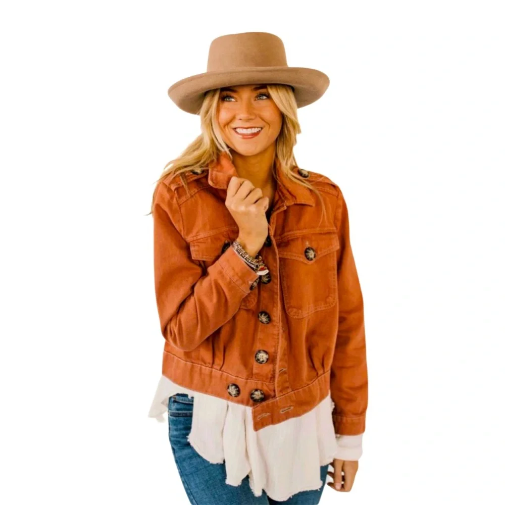 Free People Eisenhower Slouchy Jacket - Picture 2 of 10